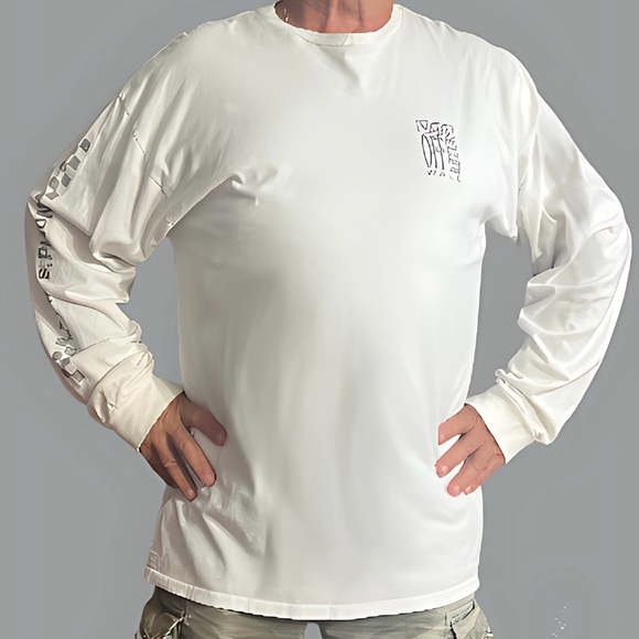 Men’s Vans Off The Wall long sleeve, graphic T-shirt. Sz XXL - Picture 2 of 4